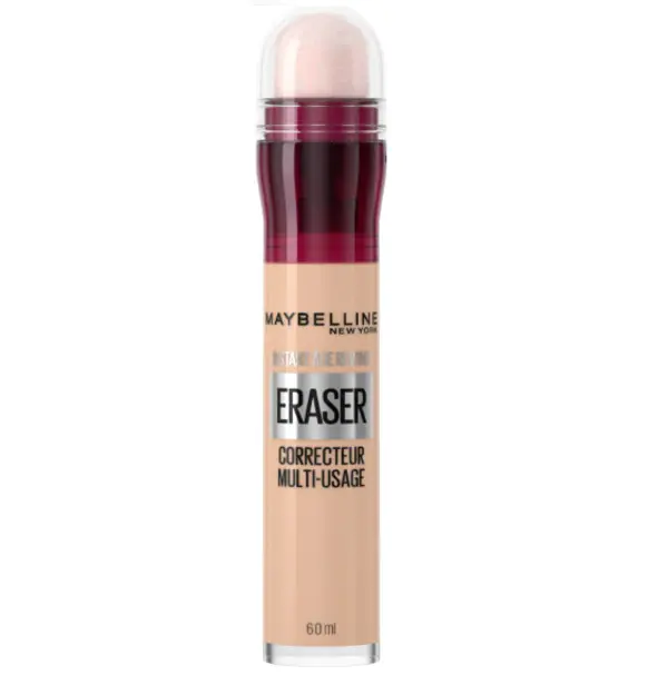 ⁨Maybelline Instant Anti-Age Eraser Concealer korektor do twarzy z gąbeczką 115 Warm Light 6.8ml⁩ w sklepie Wasserman.eu