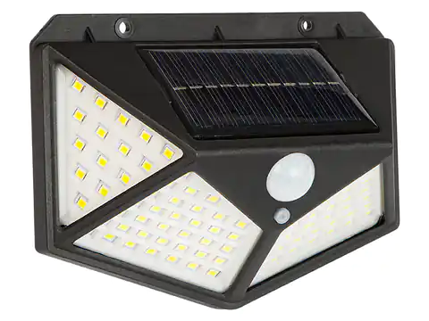 ⁨$Lampa ścienna solarna LED PIR⁩ w sklepie Wasserman.eu