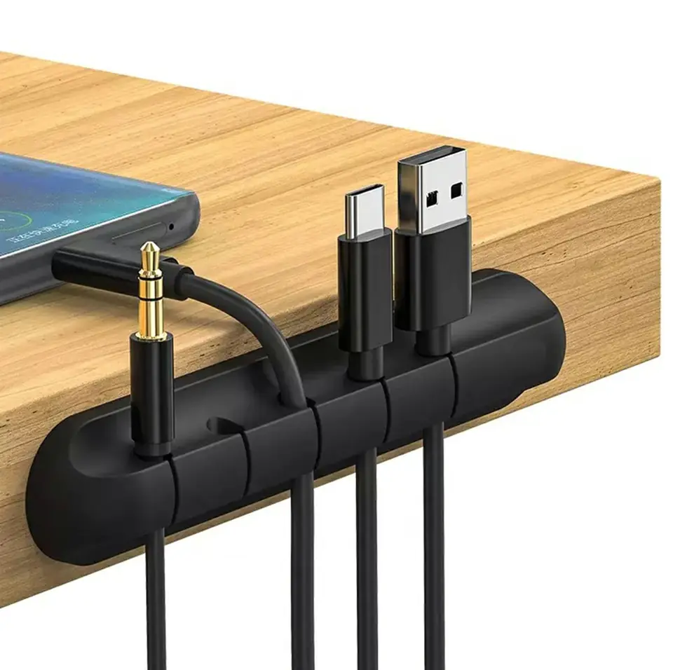 ⁨AG847 Cable organizer black⁩ at Wasserman.eu