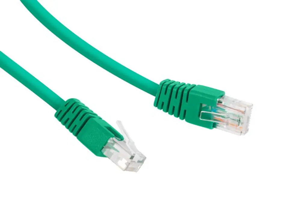 ⁨Patch cord Cat.6 UTP 1m green⁩ at Wasserman.eu