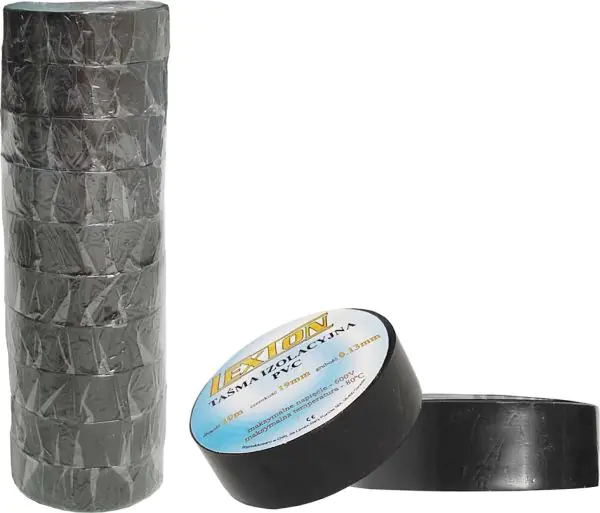 ⁨Insulation tape Lexton black 10m⁩ at Wasserman.eu