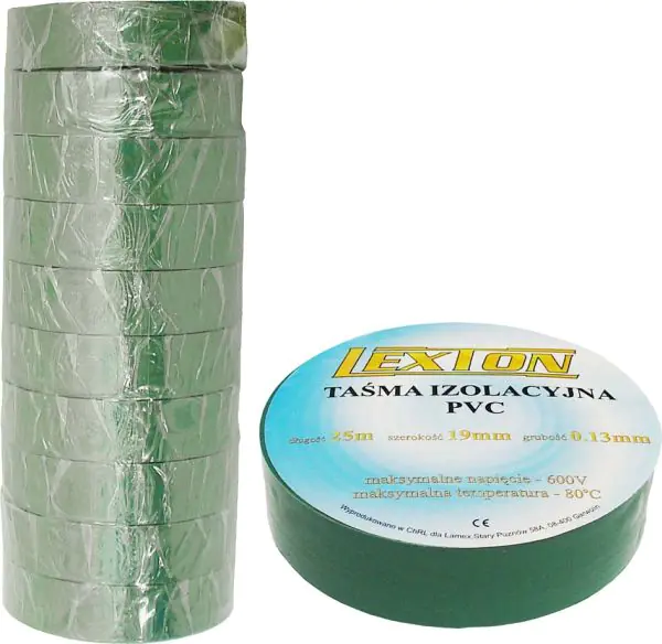 ⁨Insulation tape Lexton green 25m⁩ at Wasserman.eu