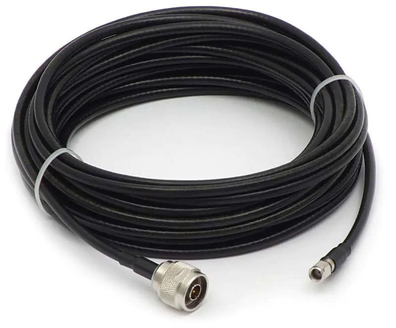 ⁨Antenna cable, SMA R/P plug, N plug 10 meters⁩ at Wasserman.eu