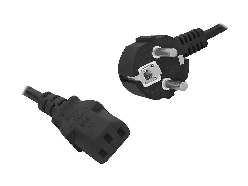 ⁨Kabel zasilający komputerowy 230V IEC - 5m⁩ w sklepie Wasserman.eu