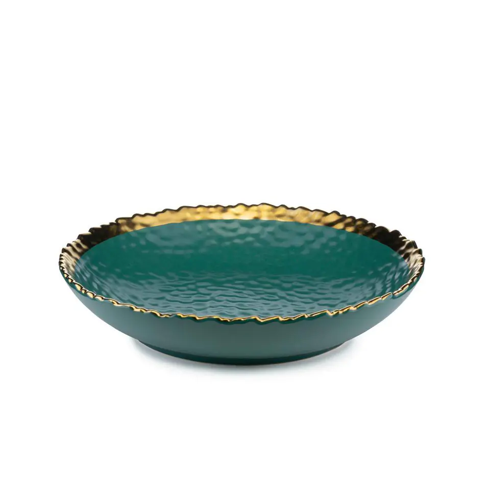 Talerz głęboki Kati Green Gold 21 cm w sklepie Wasserman.eu
