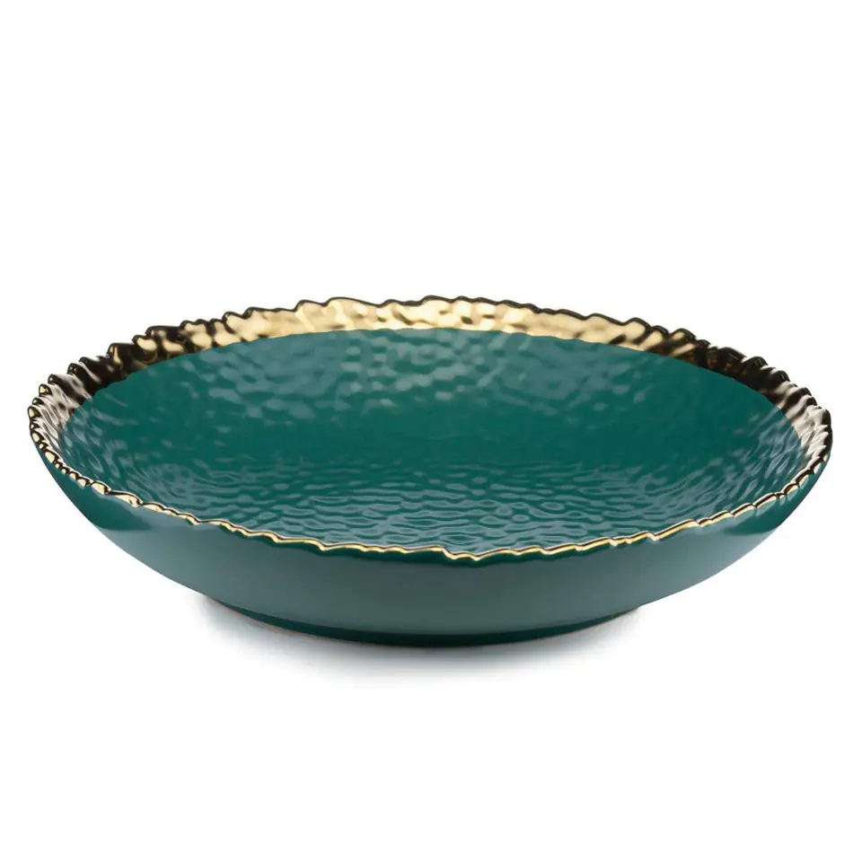 Talerz głęboki Kati Green Gold 26 cm w sklepie Wasserman.eu