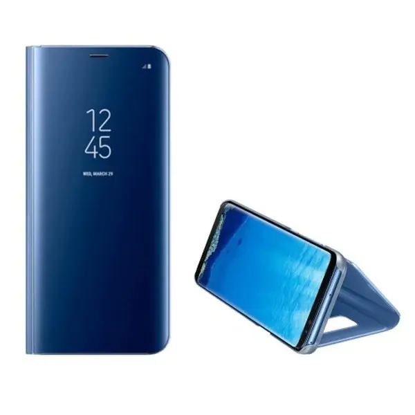 ⁨Clear View Case Samsung A02s A025 blue/blue⁩ at Wasserman.eu