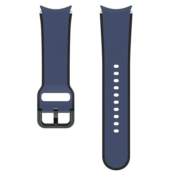 ⁨Pasek Two-tone Sport Band Samsung ET-STR90SNEGEU do Watch5 20mm S/M granatowy/navy⁩ w sklepie Wasserman.eu