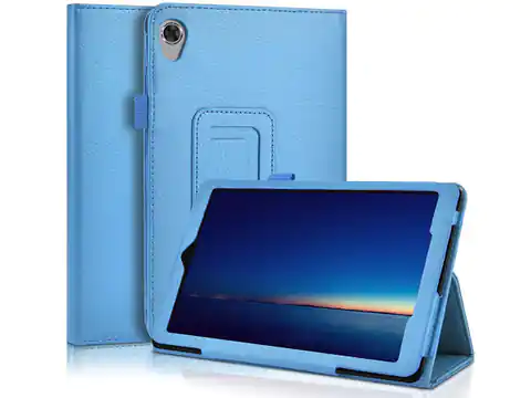 ⁨Stand case for Lenovo Tab M8 TB-8505 Alogy Stand Cover Blue⁩ at Wasserman.eu