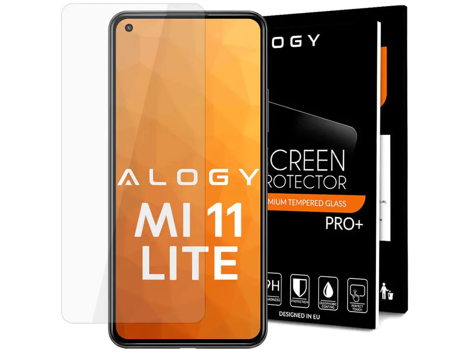 ⁨Alogy Tempered Glass for Screen for Xioami Mi 11 Lite⁩ at Wasserman.eu