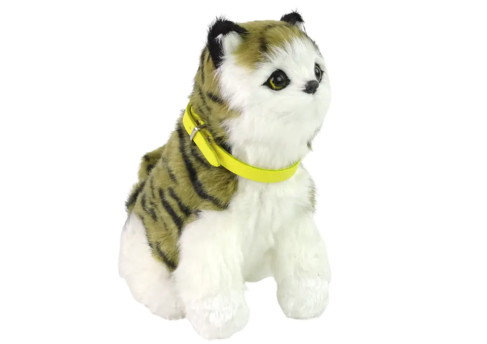 ⁨Interactive Cat Plush Kitten Meows Moves Head and Tail⁩ at Wasserman.eu