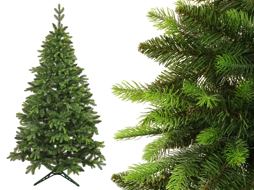 ⁨Artificial Christmas Tree Natural Spruce 220cm PE+PVC⁩ at Wasserman.eu