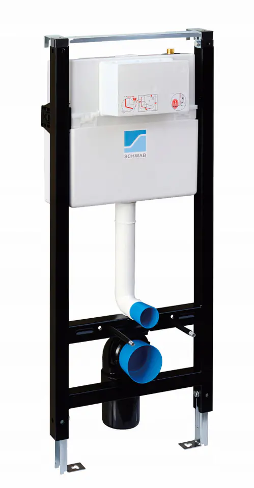 STELAŻ DUPLO WC 189.0400 BASIC BLACK - SCHWAB w sklepie Wasserman.eu