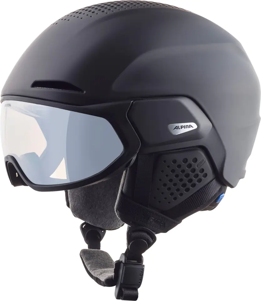 ⁨Kask narciarski ALPINA ALTO V black matt 55-59⁩ w sklepie Wasserman.eu