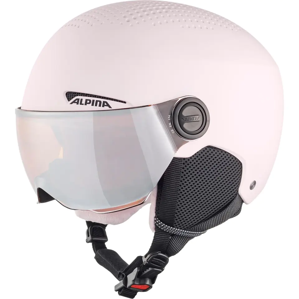 ⁨Kask narciarski ALPINA ZUPO VISOR Q-LITE ROSE 51-55⁩ w sklepie Wasserman.eu