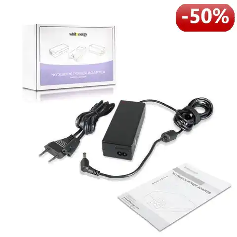 ⁨Whitenergy AC Power Adapter Laptop Charger 19V 4.74A 90W 4.8-4.2x1.7mm⁩ at Wasserman.eu