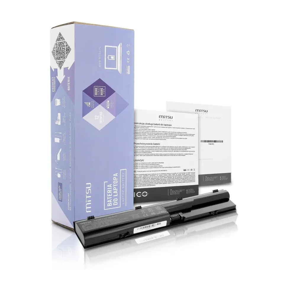 Bateria do HP ProBook 4330s, 4530s 4400 mAh (48 Wh) 10.8 - 11.1 Volt w sklepie Wasserman.eu