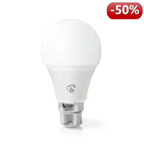 ⁨Nedis WiFi Smart LED Żarówka  | Pełen kolor i ciepła biel | B22⁩ w sklepie Wasserman.eu