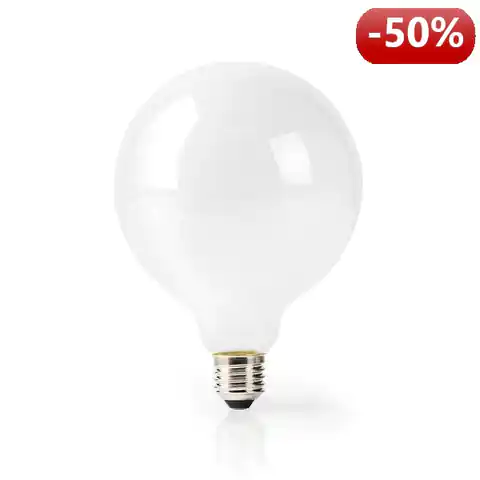 ⁨Nedis Wi-Fi Smart LED Bulb | E27 | 125 mm | 5 W | 500 lm | white⁩ at Wasserman.eu