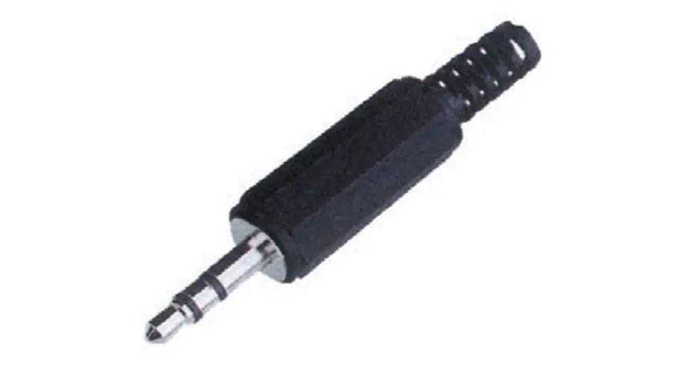 WTY0008 Plug Jack 3.5 stereo plastic (100 pieces) at Wasserman.eu