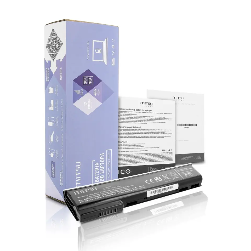 ⁨Bateria do HP Probook 640 G0, G1 4400 mAh (48 Wh) 10.8 - 11.1 Volt⁩ w sklepie Wasserman.eu