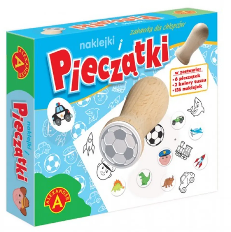Stamps and stickers for boys at Wasserman.eu