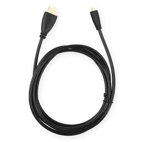 ⁨4World Kabel HDMI [M]- mini HDMI [M] V1.4, High Speed z Ethernet, 1.8m, pozłacane końcówki, czarny⁩ w sklepie Wasserman.eu