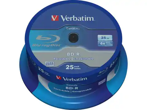 ⁨BD-R 6x 25GB 25P CB DataLife 43837⁩ w sklepie Wasserman.eu