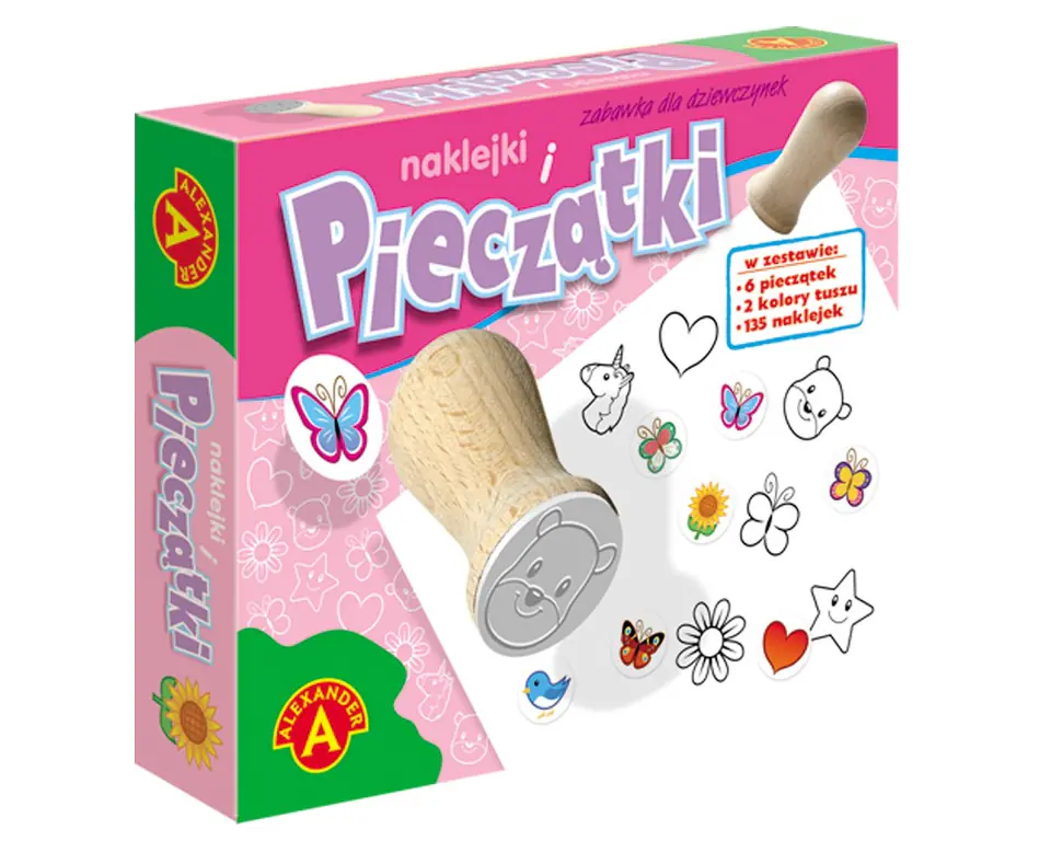 Stamps and stickers for girls at Wasserman.eu