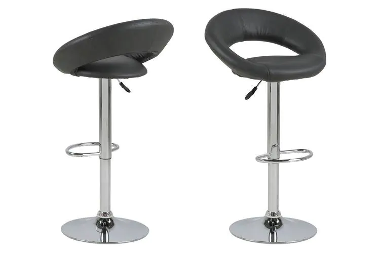 ⁨Bar stool Plump grey⁩ at Wasserman.eu