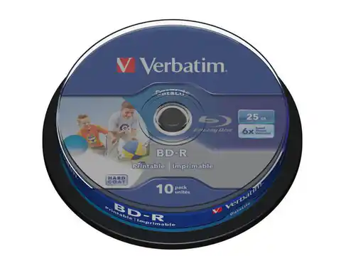 ⁨BD-R 6x 25GB 10P CB DataLife Printable 43804⁩ w sklepie Wasserman.eu