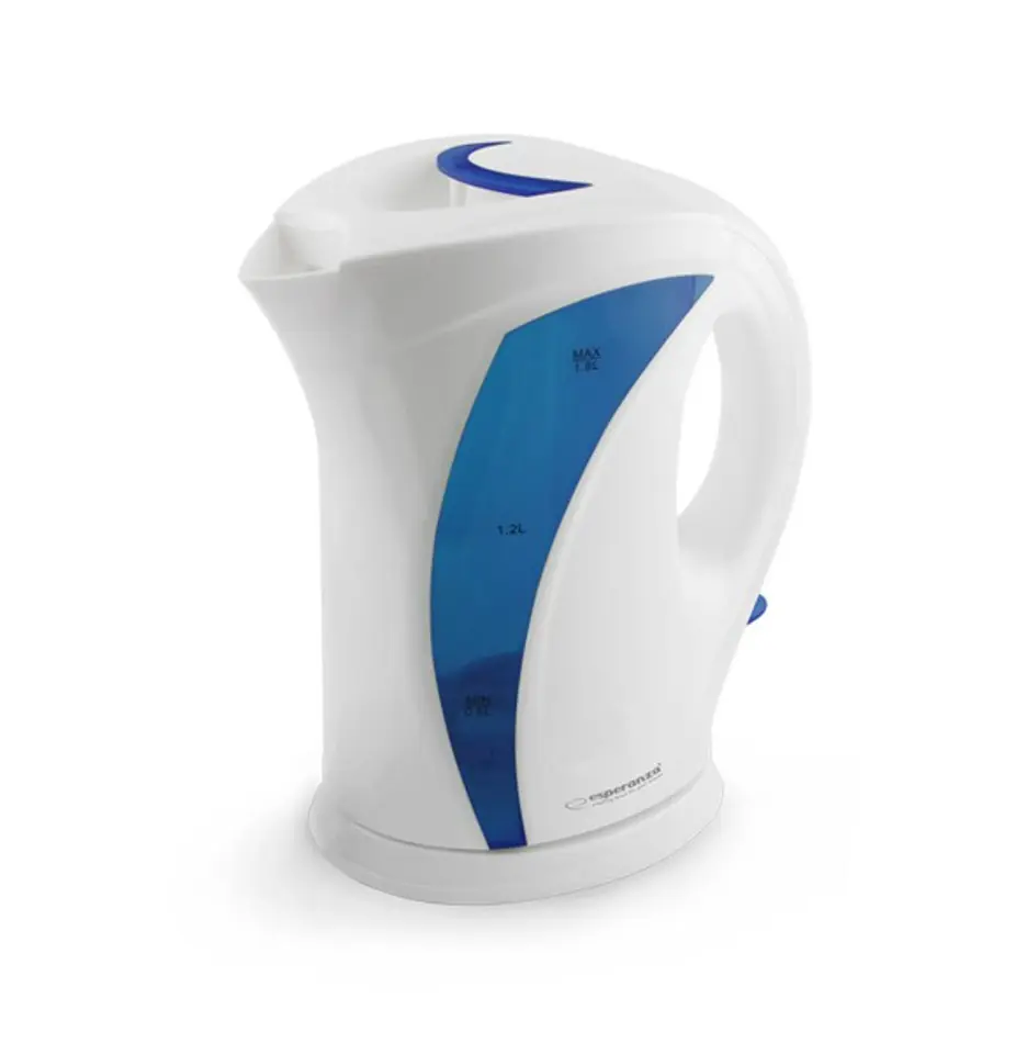 ELECTRIC KETTLE IGUAZU 1.7L WHITE-BLUE at Wasserman.eu