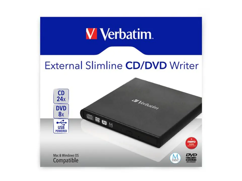 DVD-RW Verbatim USB 2.0 External at Wasserman.eu