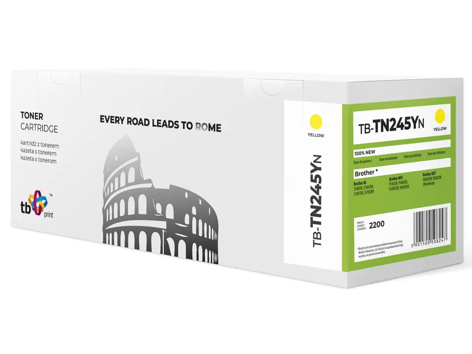 ⁨Toner for Brother TN245 Y TB-TN245YN YE 100% new⁩ at Wasserman.eu