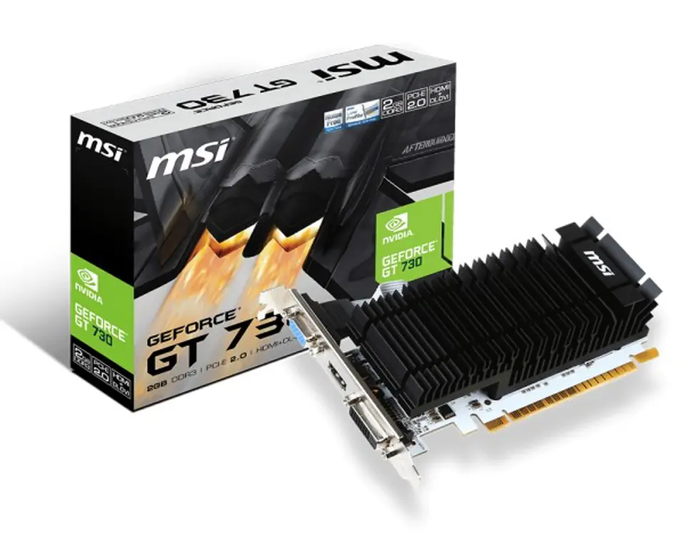 Karta graficzna Ge Force GT730 2GB DDR3 64BIT DVI/HDMI/D-SUB at Wasserman.eu
