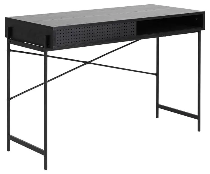 ⁨Angus desk ash black⁩ at Wasserman.eu