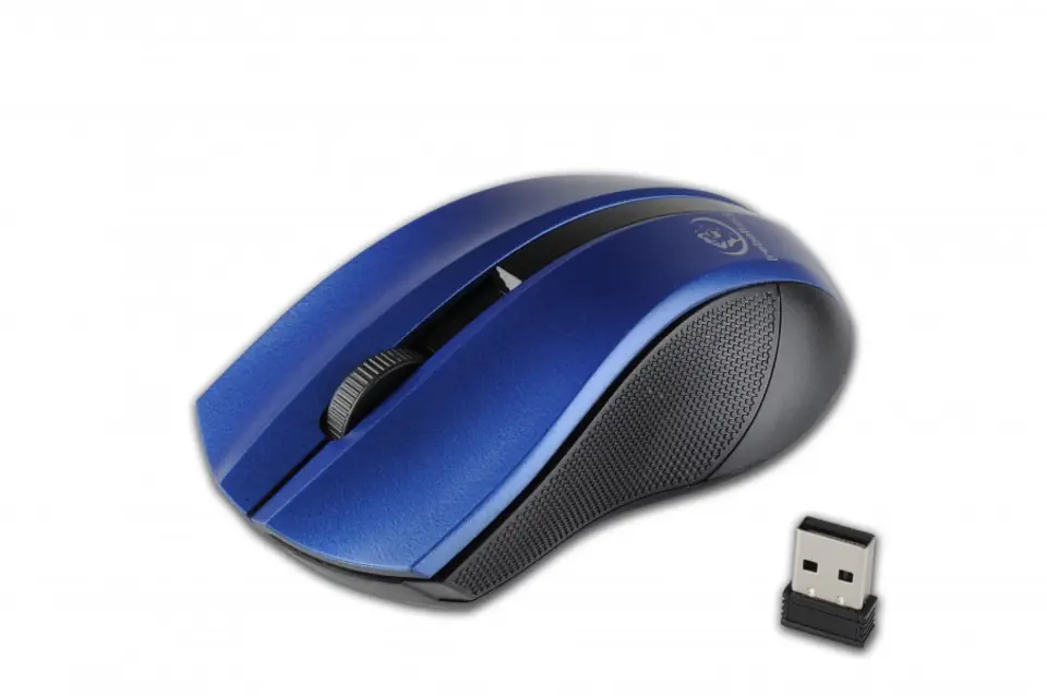 ⁨Wireless optical mouse, Galaxy Blue/Black⁩ at Wasserman.eu