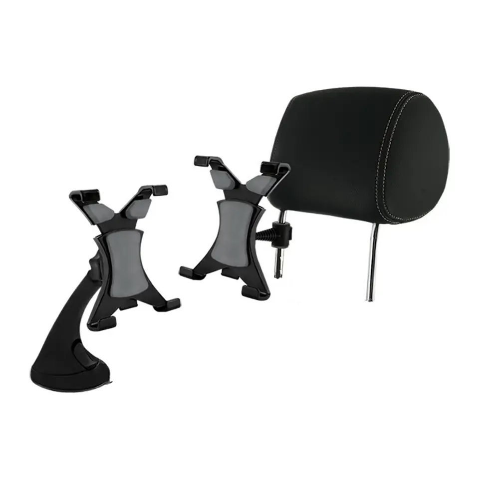 Car holder on the glass and the head restraint 7-10.1 inch tablet at Wasserman.eu