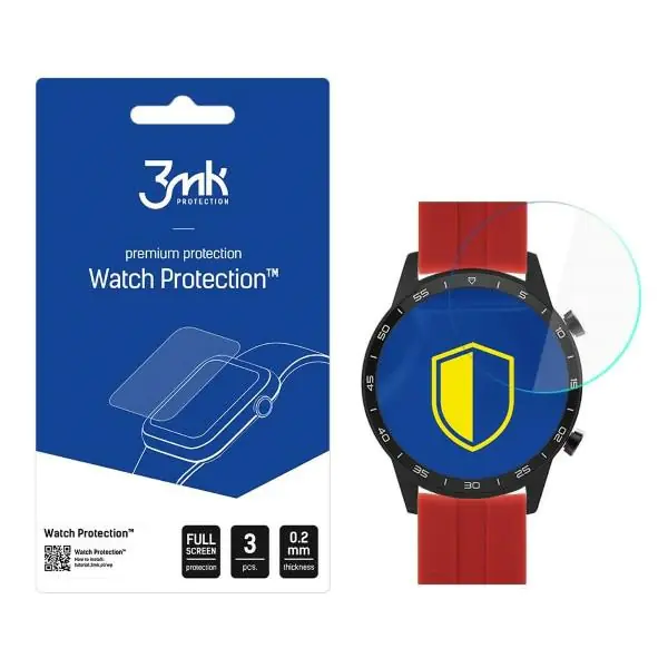 ⁨3MK FlexibleGlass Watch Vector Smart VCTR-32-22BK RD 45mm Szkło Hybrydowe⁩ w sklepie Wasserman.eu