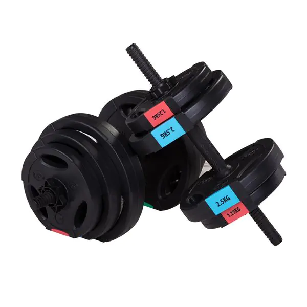 ⁨SG40 (2 PIECES) DUMBBELL COMPOSITE 40 KG HMS⁩ at Wasserman.eu