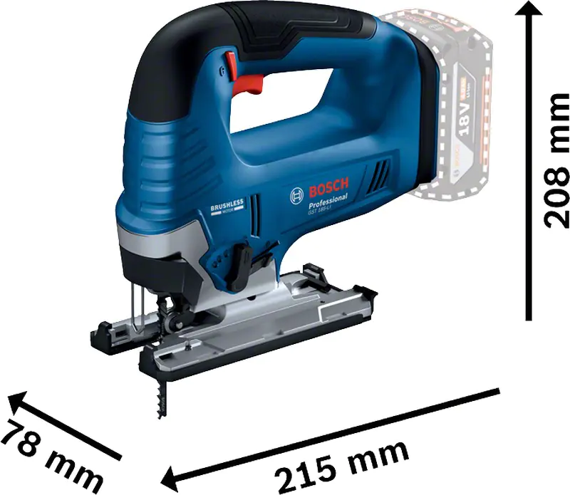 ⁨Jigsaw Bosch GST 185-LI 18 V⁩ at Wasserman.eu