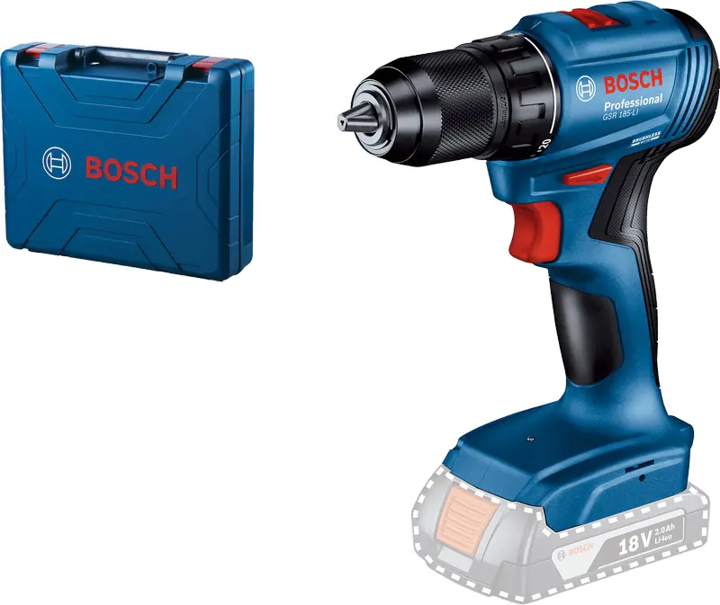 ⁨CORDLESS DRILL/DRIVER GSR 185-LI 0*AH⁩ at Wasserman.eu