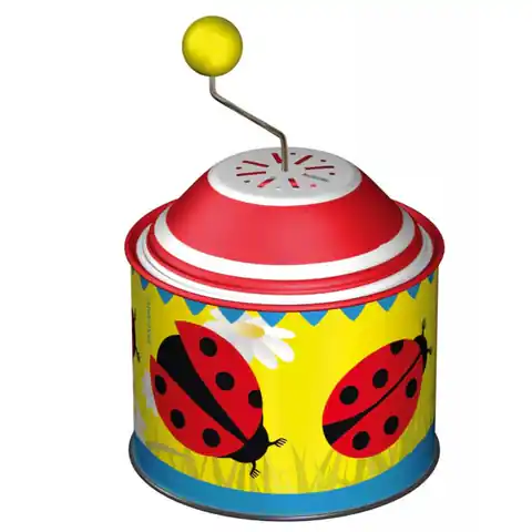 ⁨Music box ladybugs⁩ at Wasserman.eu