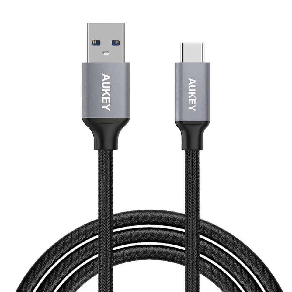 CB-CD2 nylon quick cable Quick Charge USB C-USB 3.0 | 1m | 5 Gbps at Wasserman.eu