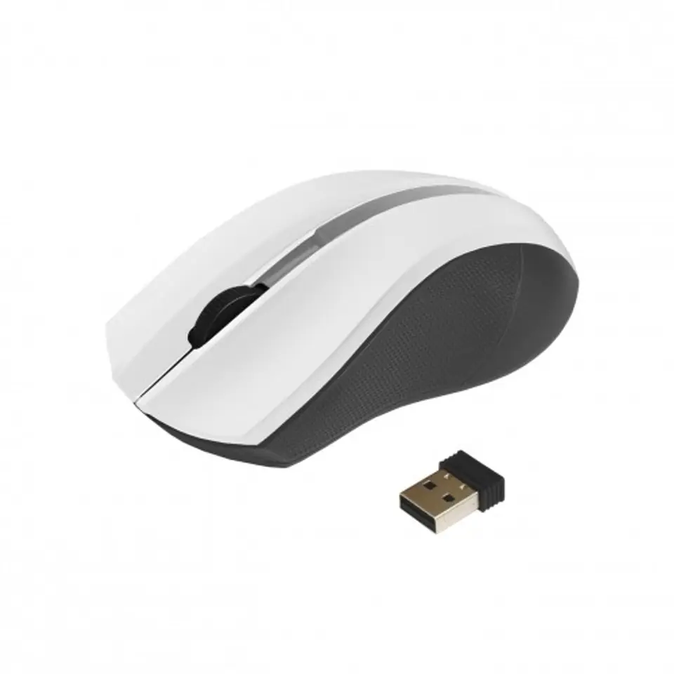 ⁨Mouse wireless optical USB-AM-97B White⁩ at Wasserman.eu