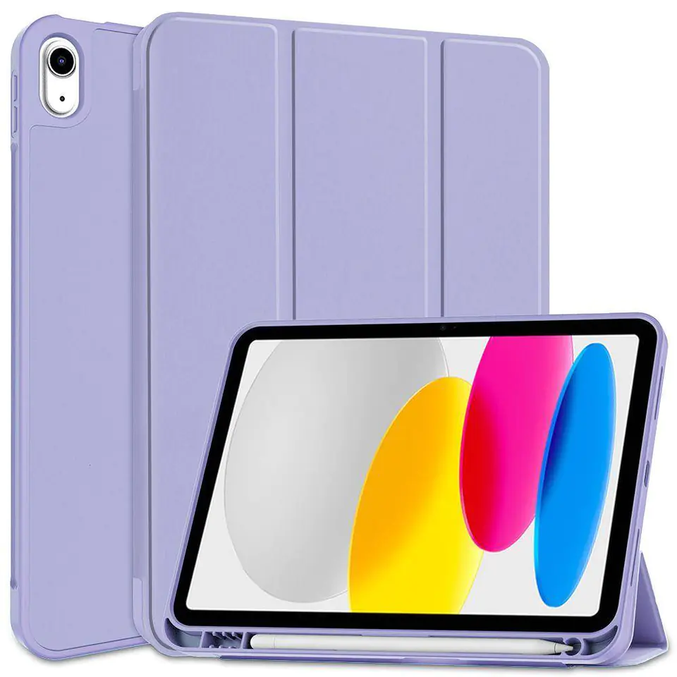 ⁨Etui IPAD 10.9 2022 Tech-Protect SC Pen fioletowe⁩ w sklepie Wasserman.eu