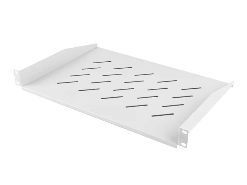Shelf for cabinets 19 '' 450/600/800/1000 mm 1U 483x315mm gray at Wasserman.eu
