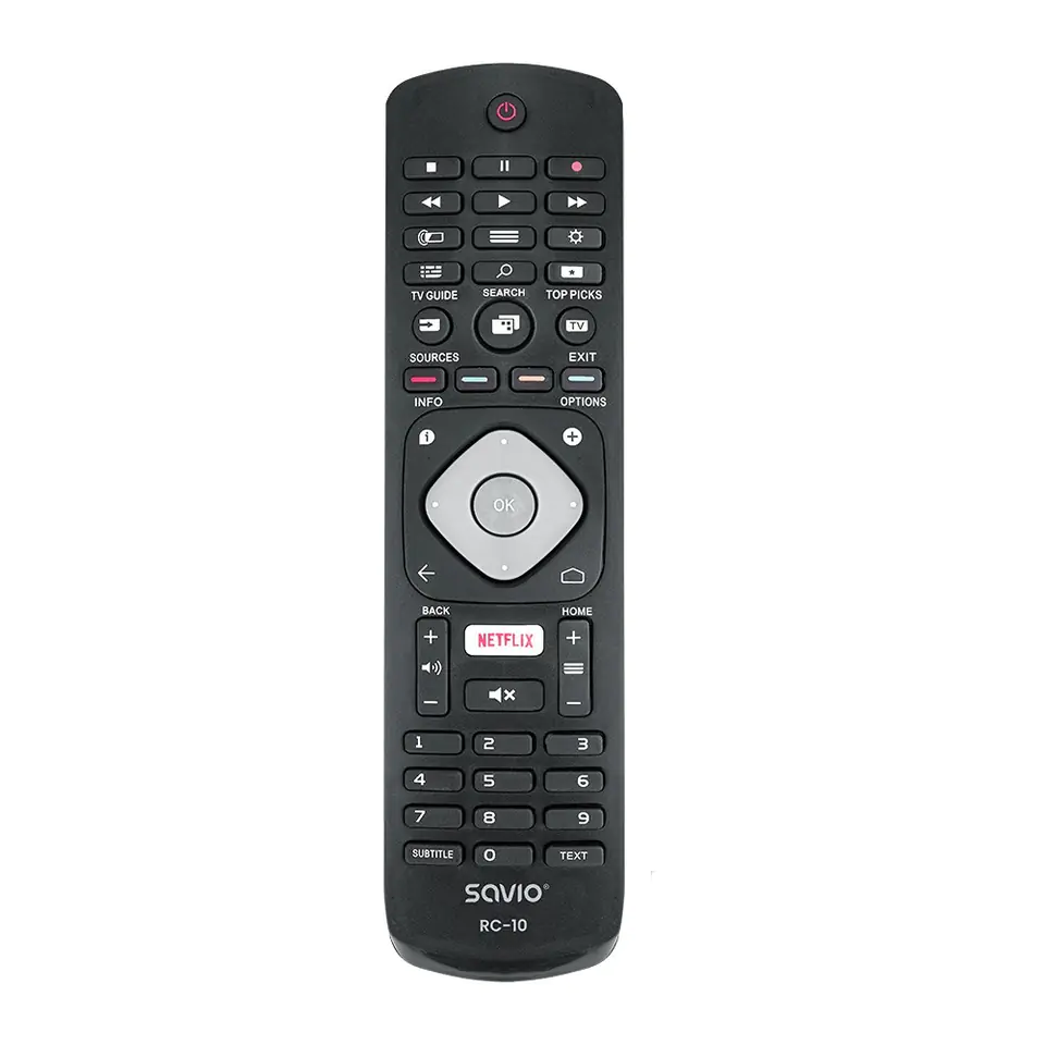 ⁨SAVIO Universal remote controller/replacement for PHILIPS TV RC-10 IR Wireless⁩ at Wasserman.eu