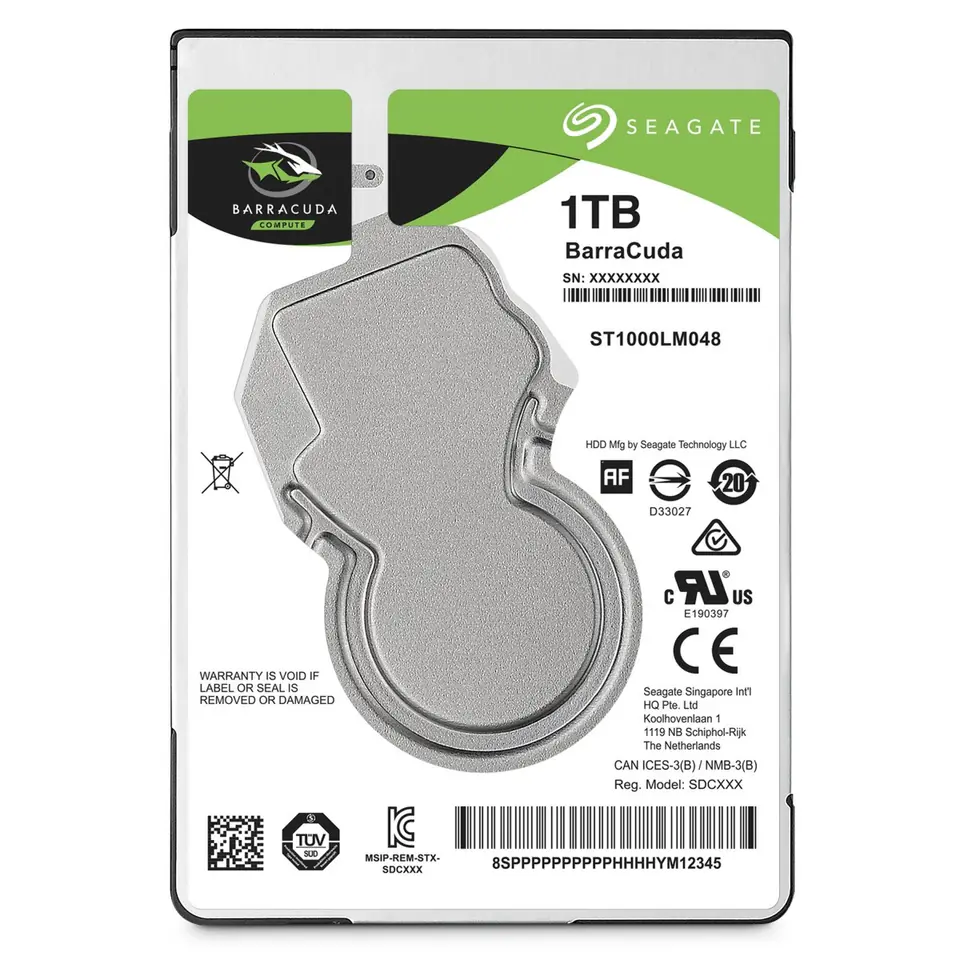 ⁨Seagate Barracuda 2.5" 2.5" 1000 GB Serial ATA III⁩ at Wasserman.eu