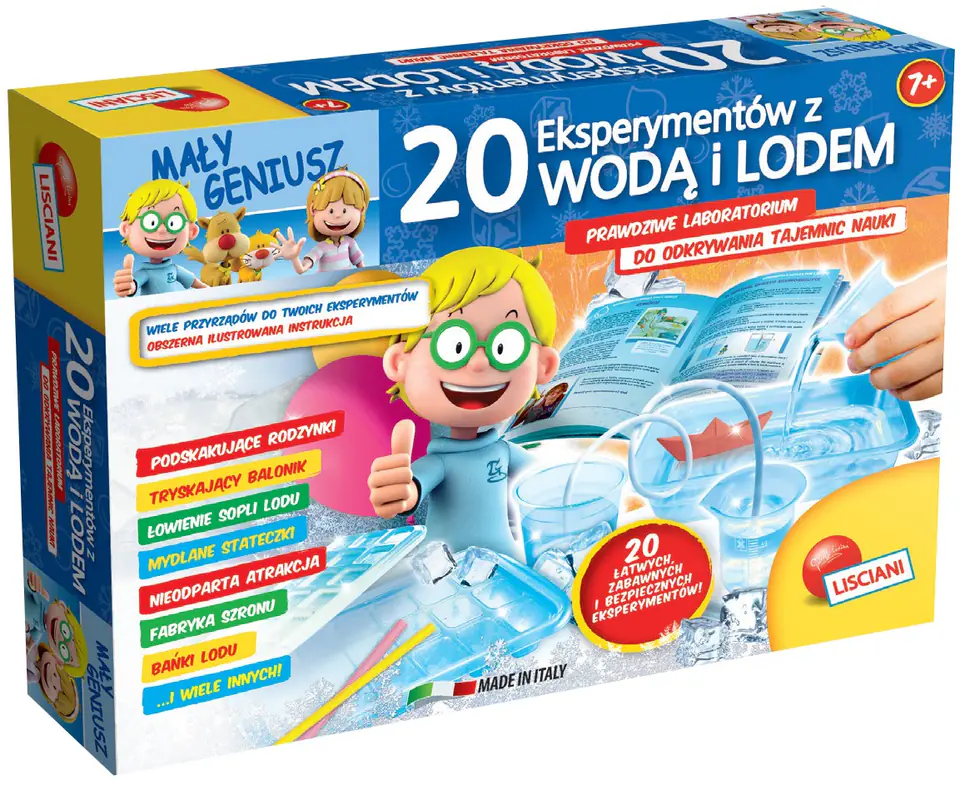 20 Experiments with water and ice at Wasserman.eu